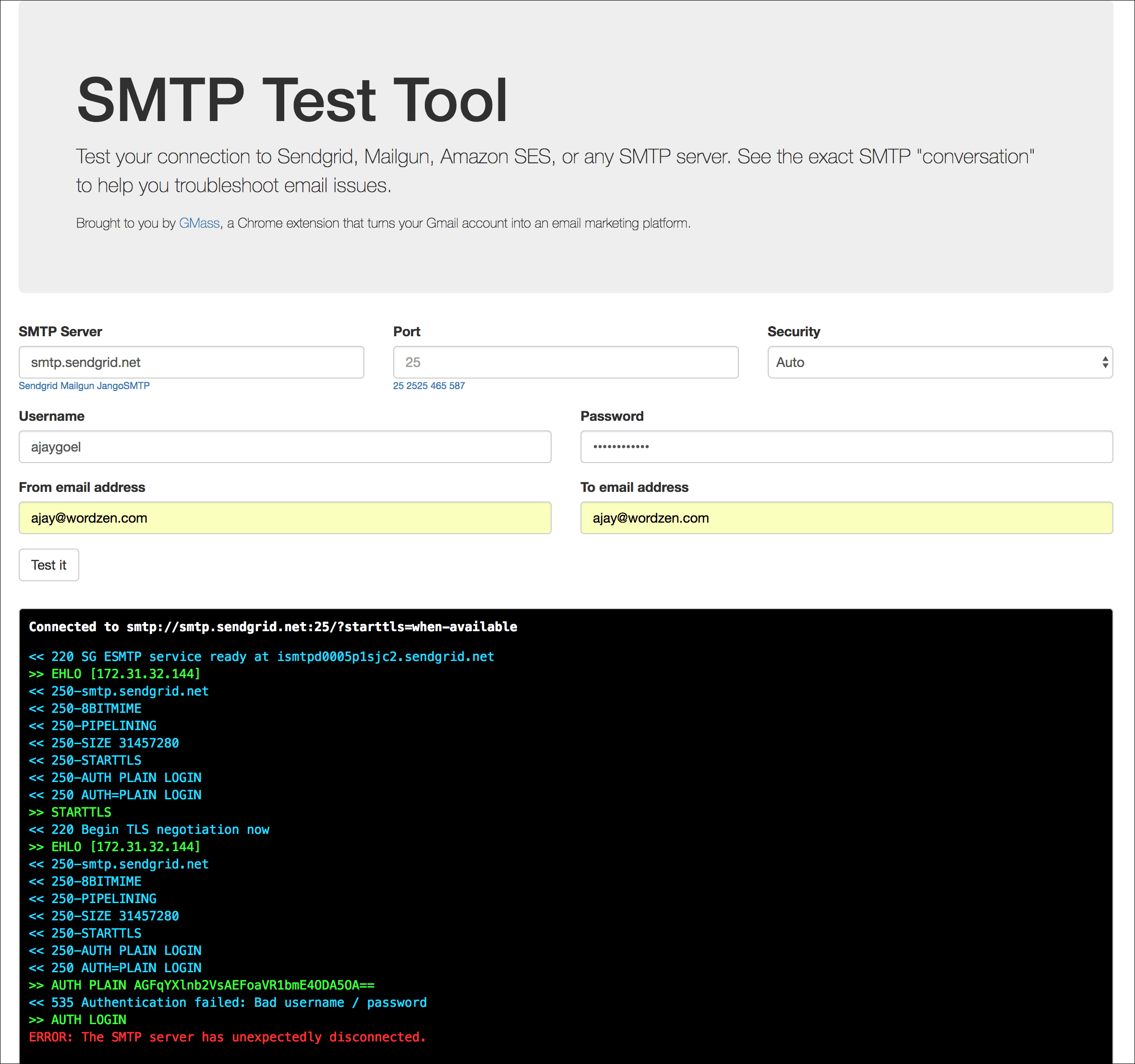 tcp server test tool